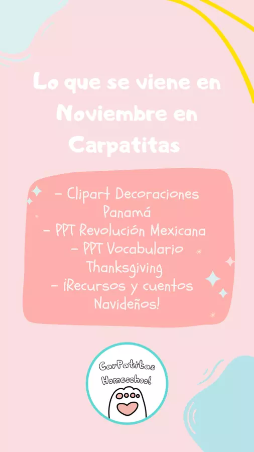 Noviembre en Carpatitas Homeschool