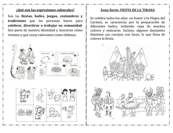 Expresiones culturales chile primero básico