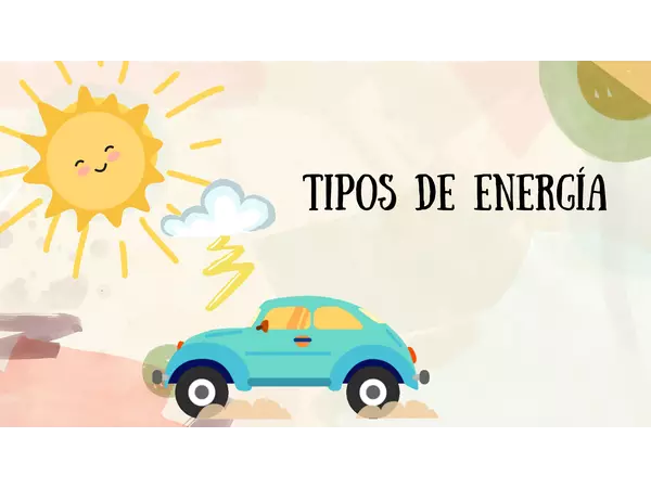 Tipos de energía