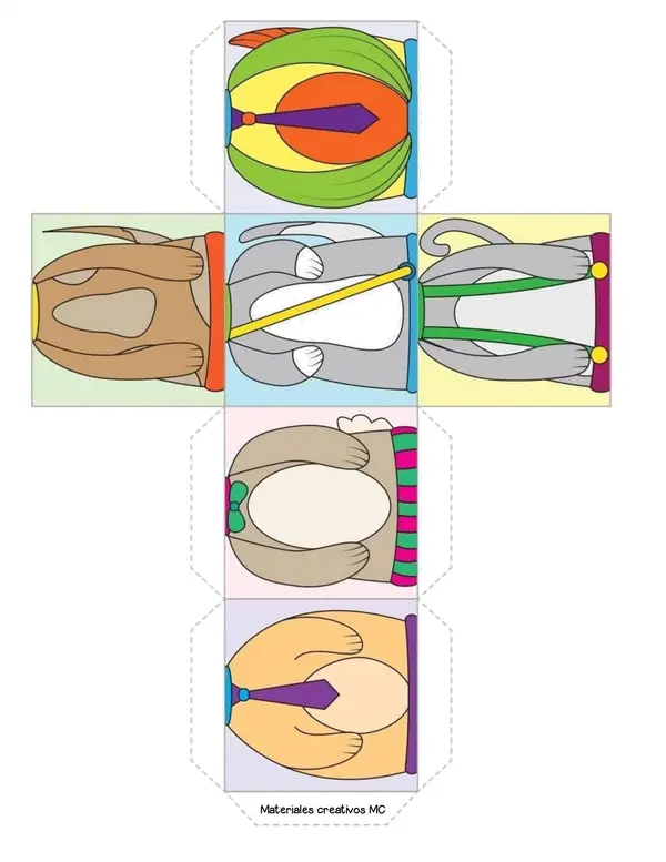 CUBOS DE ANIMALES