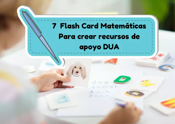 Flash Card Matemáticas como recurso de apoyo DUA