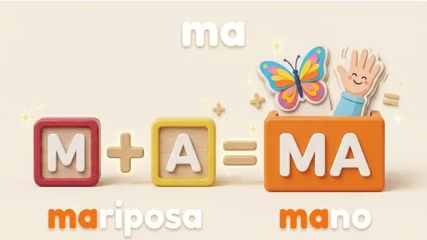 LECTURA LETRA "M"