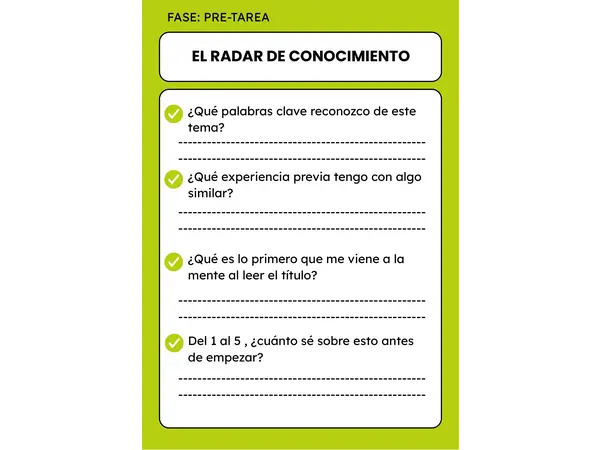Estrategias de Metacognición