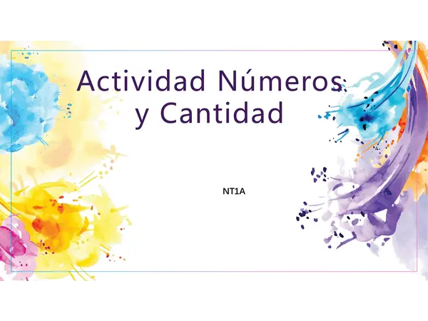 Número y cantidad