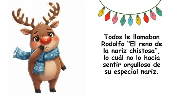 Cuento Rodolfo el reno