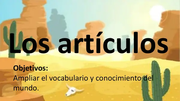 Los artículos
