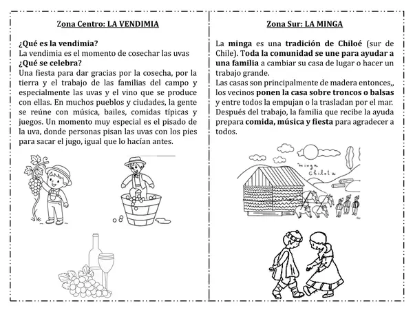Expresiones culturales chile primero básico