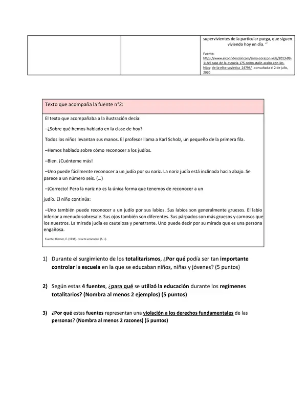 Totalitarismos: sus principales características