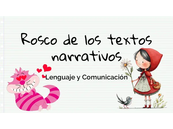 Rosco Textos Narrativos