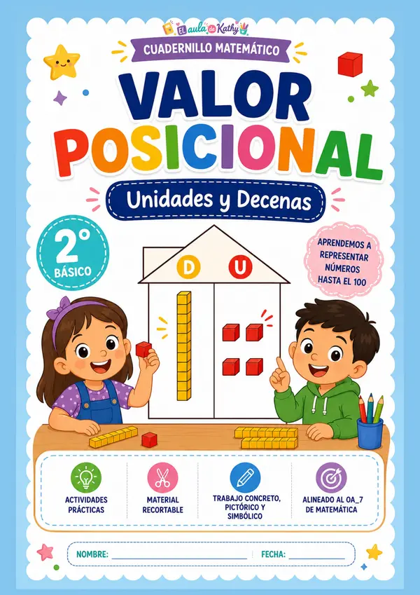 Cuadernillo Matemático: ¡Descubre el Valor Posicional!