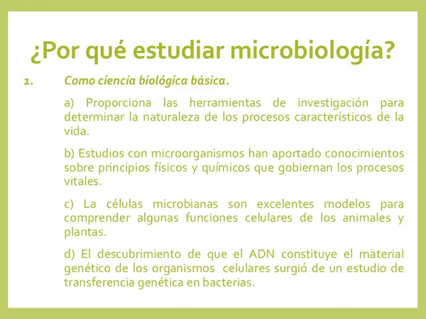 PPT - Microbiología