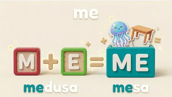 LECTURA LETRA "M"