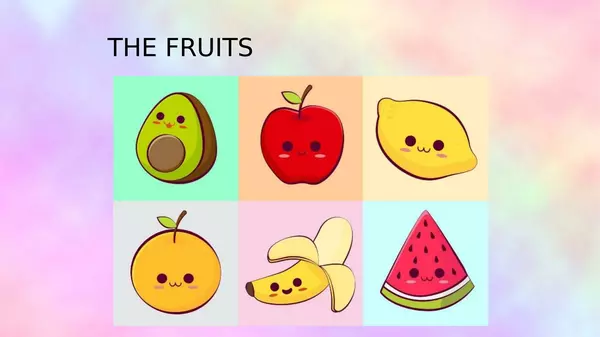 Fruits - Second Grade 