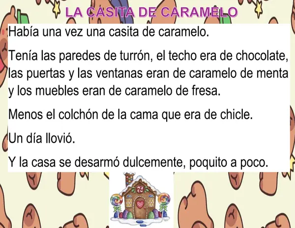 Lectura la Casita de Caramelo