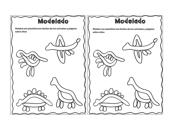 MOLDEADO DE FOSILES