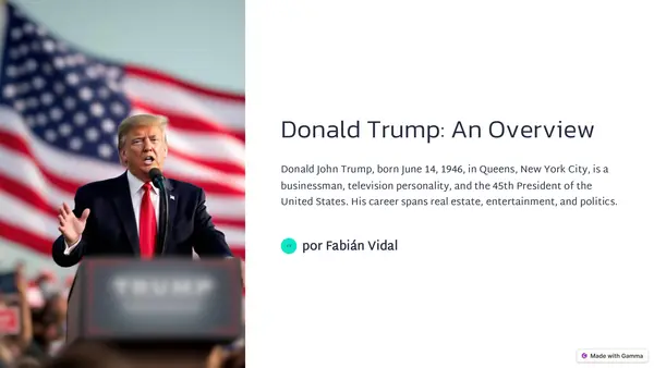 Who is Donald Trump?