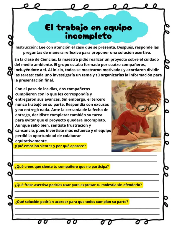 Cuadernillo Resolución de conflictos