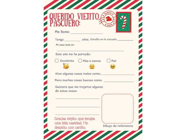 Carta al viejito pascuero