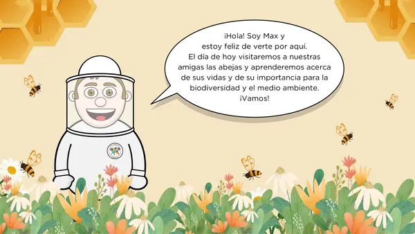 Presentación PPT Aprendamos de las abejas animales No Print