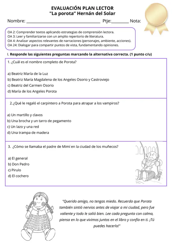 Prueba La porota