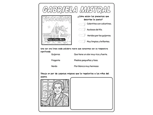 Piececitos- Gabriela Mistral 