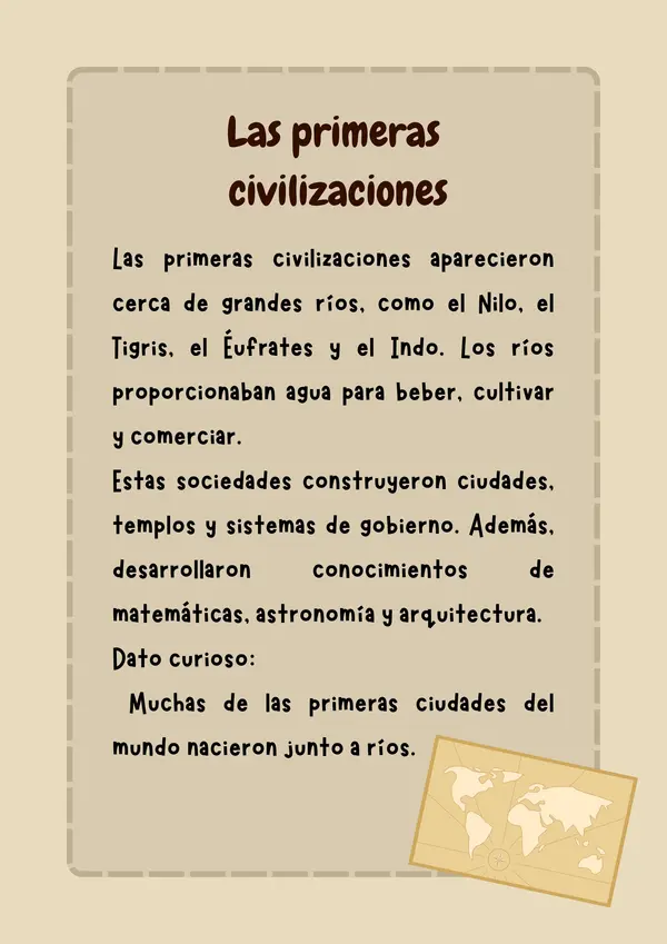 Fichas La Edad Antigua 