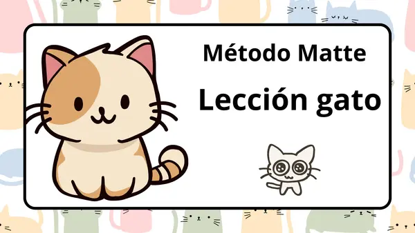 Método Matte: Lección Gato | Clase Lista para Aplicar