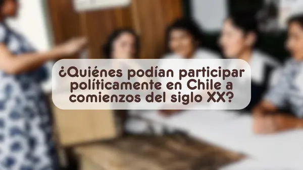 Incorporación política de las mujeres | Segundo medio