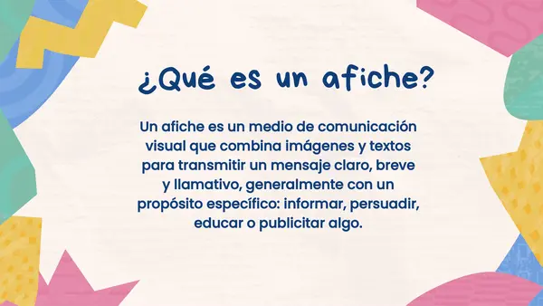 Afiches publicitarios y propagandísticos