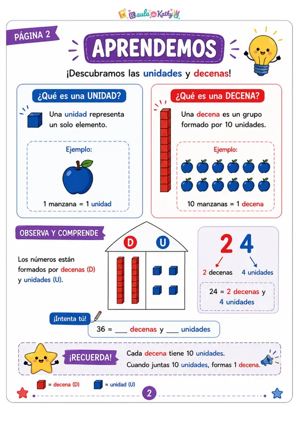Cuadernillo Matemático: ¡Descubre el Valor Posicional!