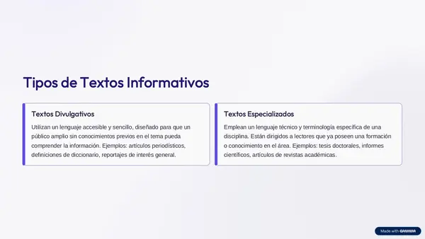 Texto informativo
