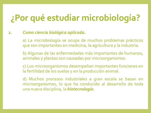 PPT - Microbiología