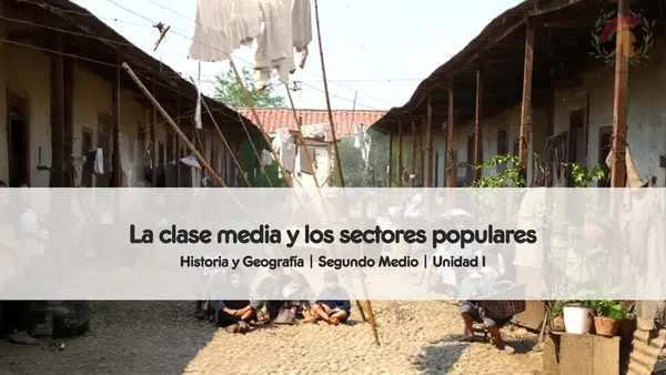 La clase media y los sectores populares | Segundo medio