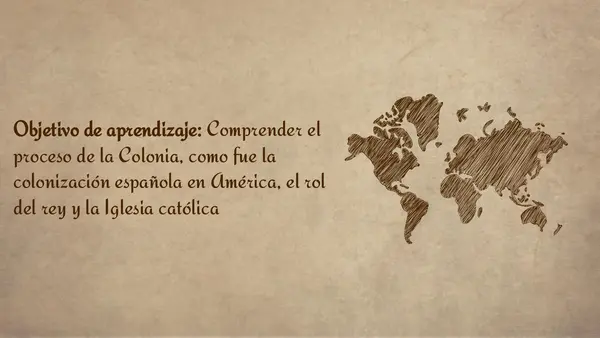 La colonizacion en Chile y America