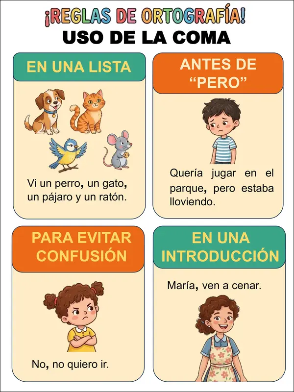 Reglas ortográficas. Recordatorio.