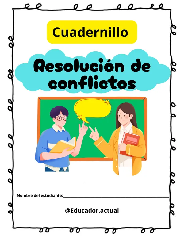 Cuadernillo Resolución de conflictos