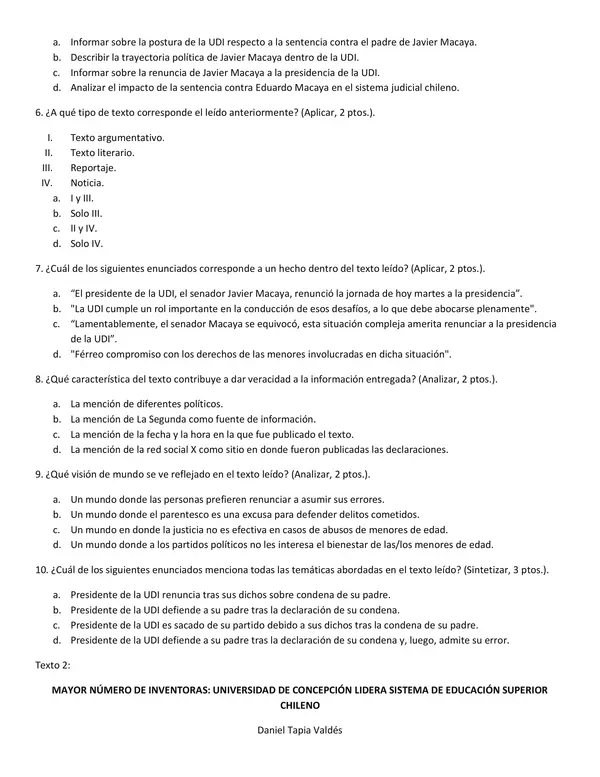 evaluacion sumativa OA 10 