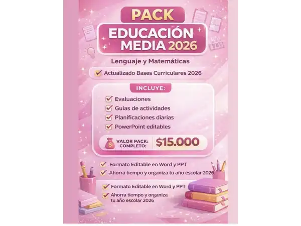  MATERIAL DOCENTE EN PACK 