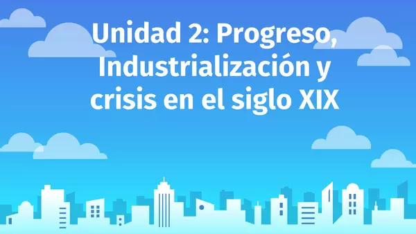 Clase 1 U2 El progreso indefinido en el mundo y Chile