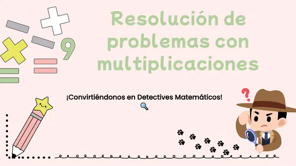 OA 3.- Resolución de problemas con multiplicaciones 