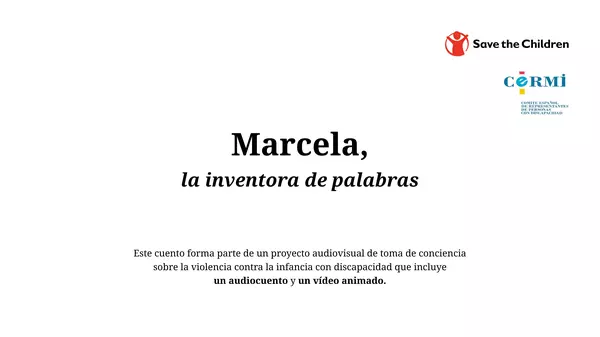 Cuento "Marcela, la inventora de palabras"