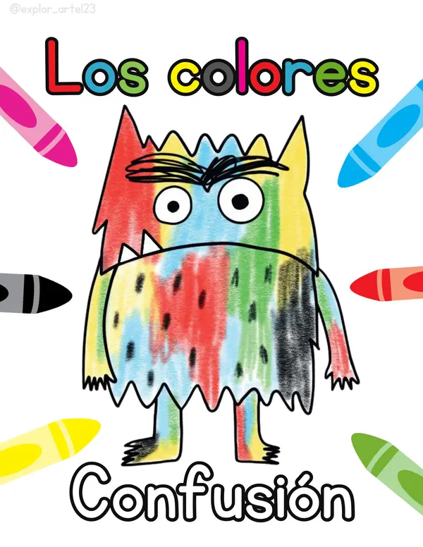 EL montruo de colores y los colores
