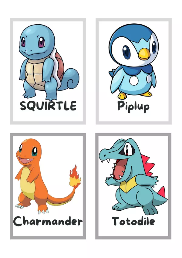 Memorice de Pokémon
