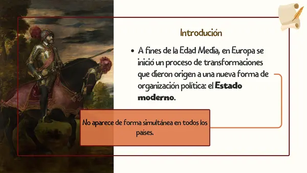 El Estado Moderno y la centralización del poder
