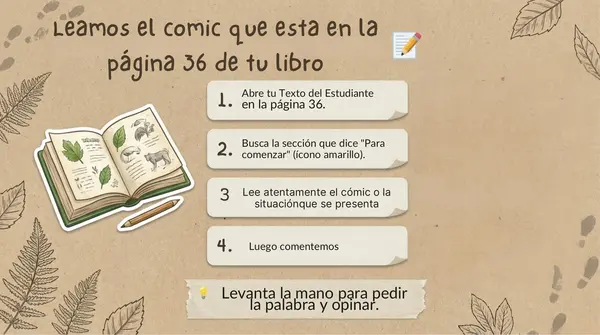 Clase 1 Lección 2 Unidad 1 "Para comenzar" 2° básico
