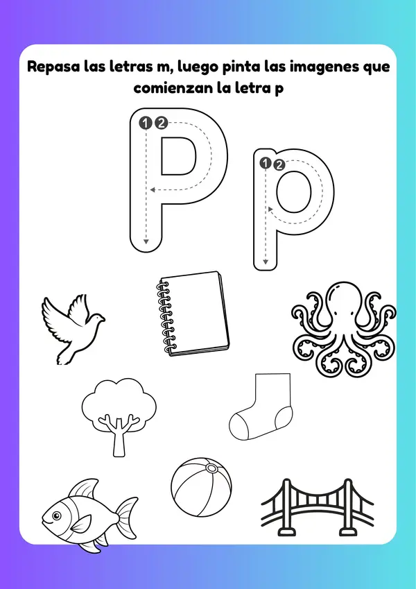Actividades lectoescritura m-p-l-s-t