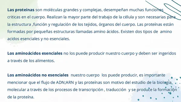 Proteínas