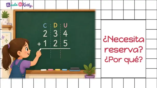 Adiciones con y sin reserva de 3 dígitos | Presentación PPT editable