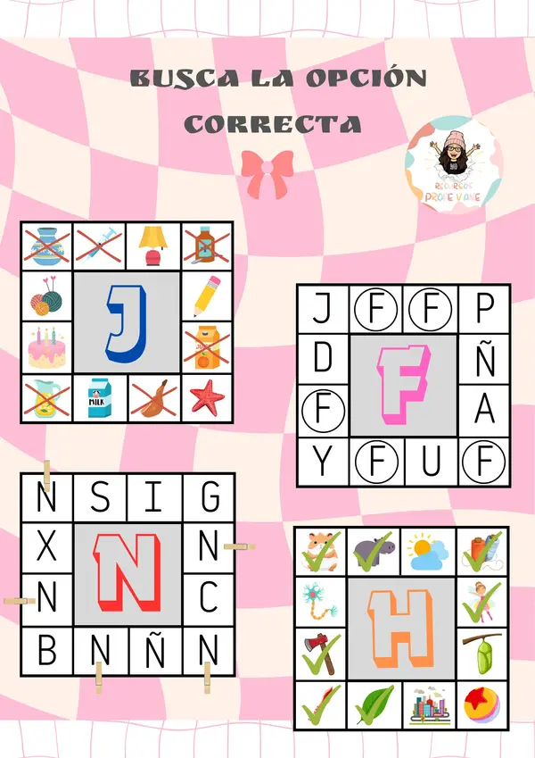 Busca la opción correcta