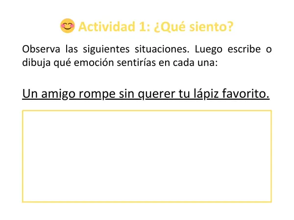 Ficha de Orientación – 3° Básico: Conozco y Regulo mis Emociones